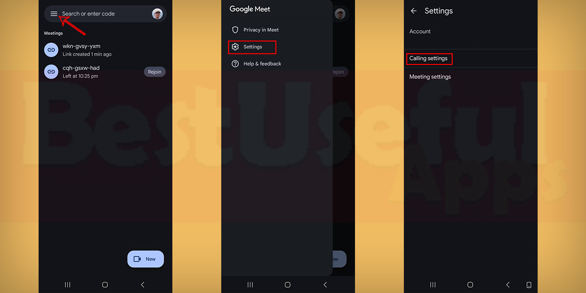 stop mirroring google meet in phone