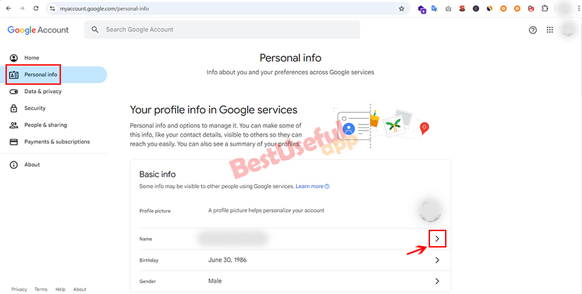 change your google meet name