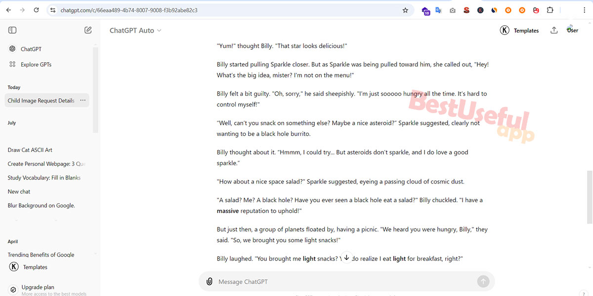 Black holes kids story with a sense of humor2