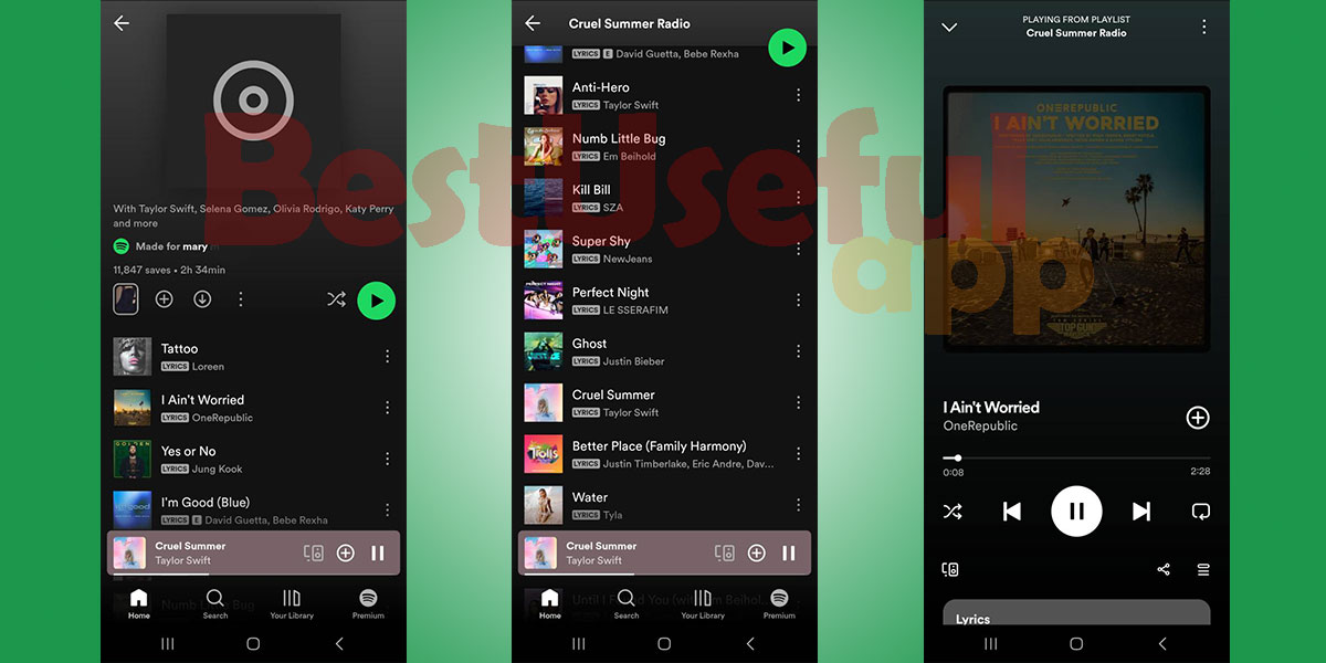 find spotify radio