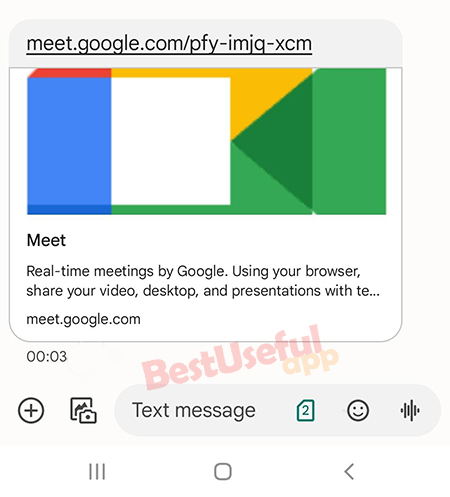 join google meet with link