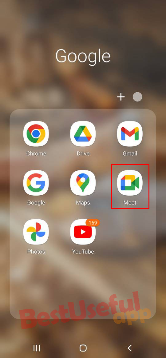 create a link in google meet