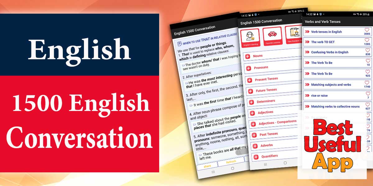 english 1500 conversation app
