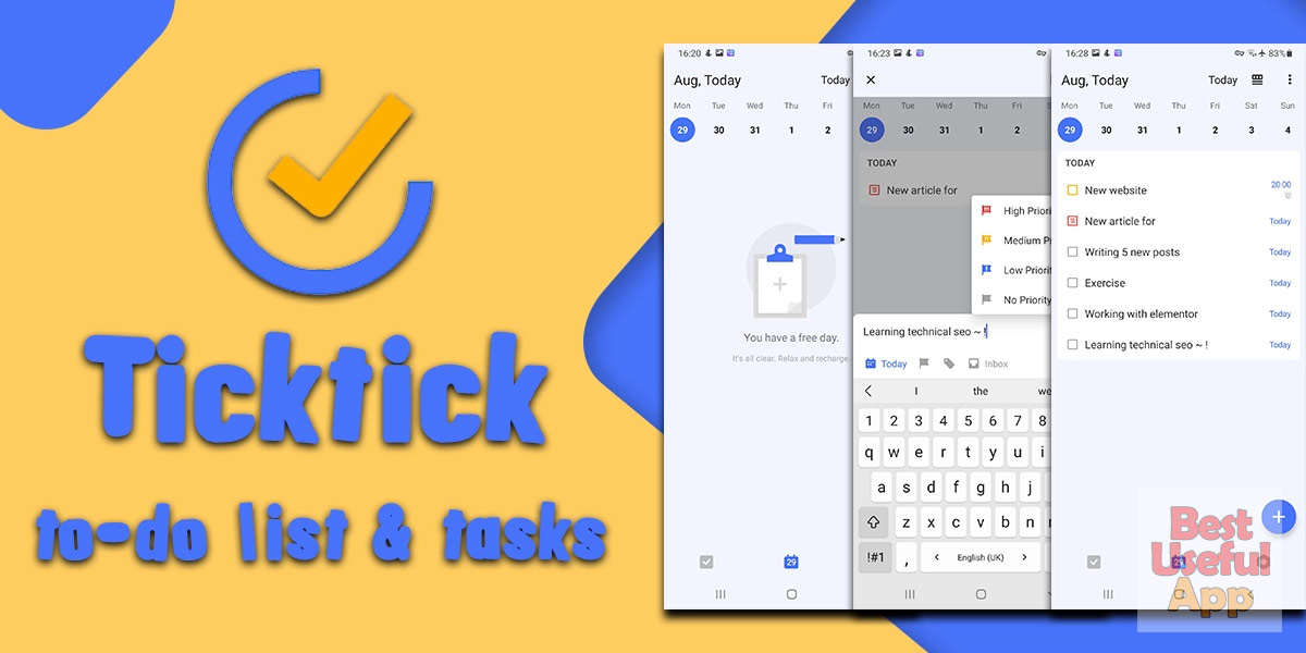 Ticktick to-do list & tasks