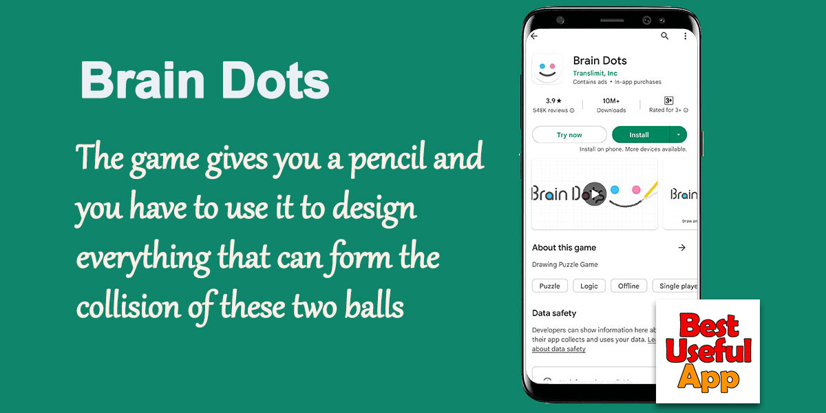 Brain Dots app