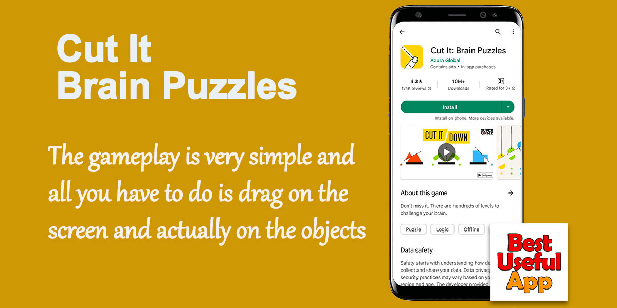 cut it app for strengthen the brain power